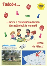 Strandkönyvtár játékok