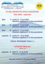 Nyári programok 2026